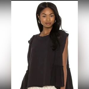 Free people XS Danny Pullover Black